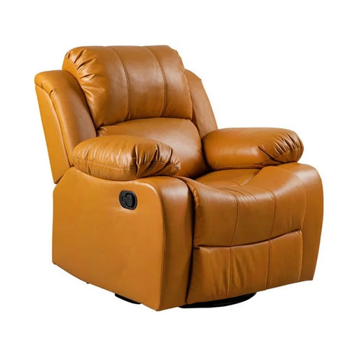 Side profile of Harissa recliner with deep backrest padding