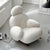 White Candy Rocker Chair in a modern living space.