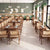 Carra chairs arranged in modern cafe