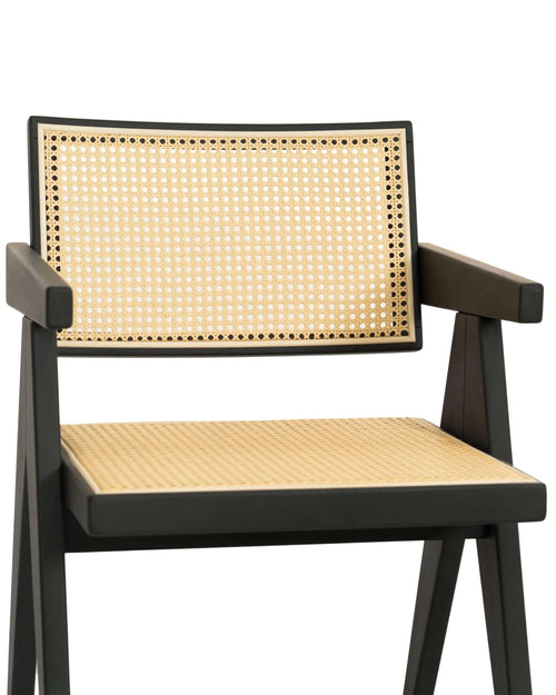 Closeup view of Carra chair 