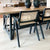 Dining setup with Carra chairs 