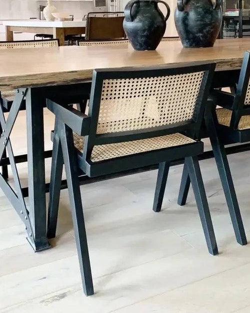Dining setup with Carra chairs 