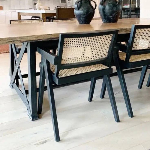 Dining setup with Carra chairs 