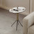 Side view of Chirmi end table 