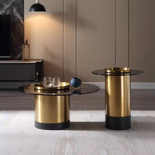 Front view of clover coffe table 