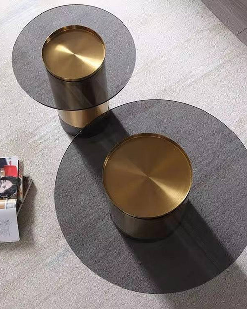 Clover coffee table top view