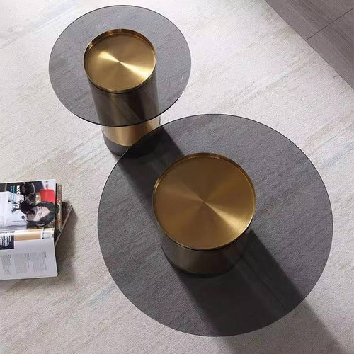 Clover coffee table top view