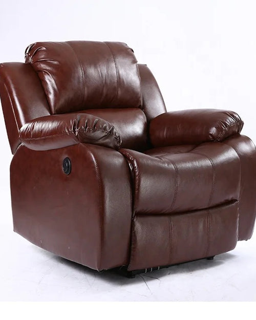 Plush comfort recliner with extra-wide seat and ergonomic fit
