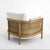 Back view of Columbo chair