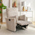 Rocking and reclining comio recliner chair in modern living room