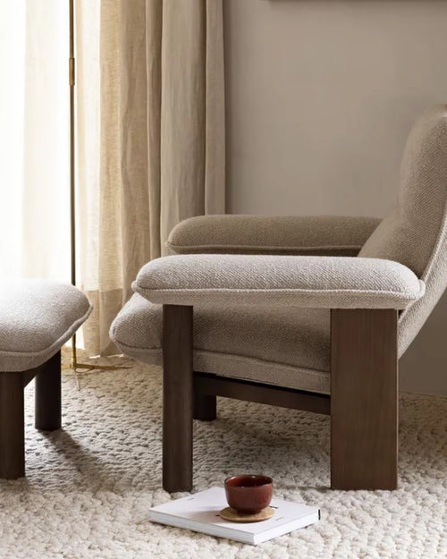 Side view of Cremlin armchair