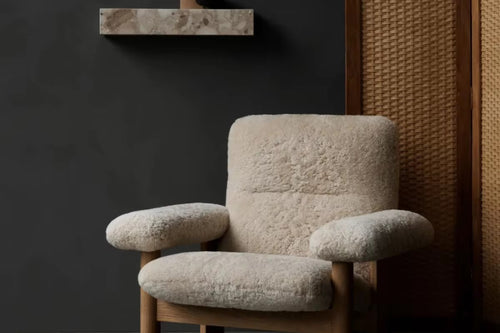 Luxury grey accent chair Cremlin Delhi