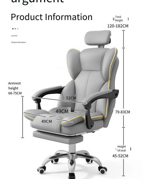 Measurement dimensions of Cruiser Gaming Chair