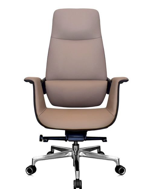 Luxury office chair front view