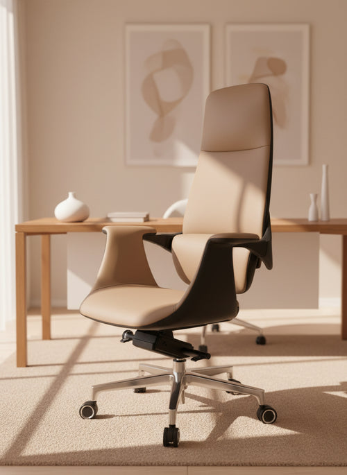 Modern boss chair side profile