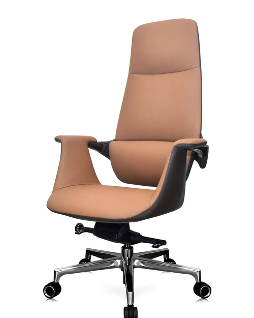 Experience unmatched comfort and elegance with the Curvv Boss Chair, one of the most comfortable office chairs ever designed. Crafted exclusively by Chair Collective, this luxury executive chair blends bold design with ergonomic excellence to deliver the ultimate seating experience.

Its floating arm design adds a touch of innovation and sophistication, while the sleek SS frame ensures strength and durability. Upholstered in premium finishes, the Curvv Boss Chair