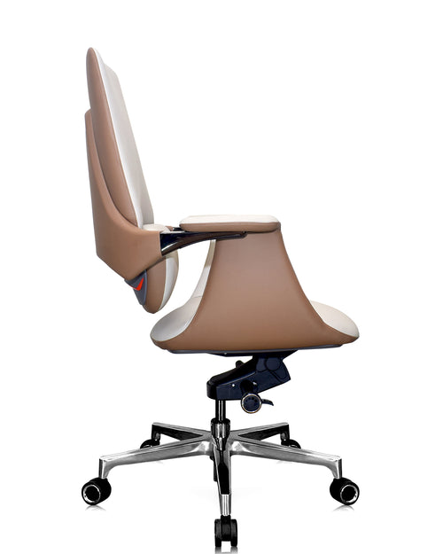  Side angle of Stylish white chair