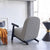 Back view of Czech chair