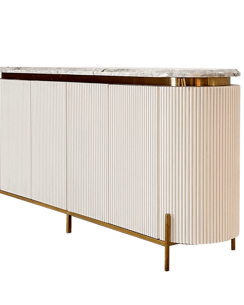 Side view of luxury Sideboard 