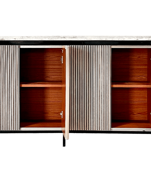 Inner storage shelves of sideboards