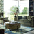Side view of Delmore Fluted Coffee Table