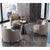 Gray tone armchair arranged in a stylish setting