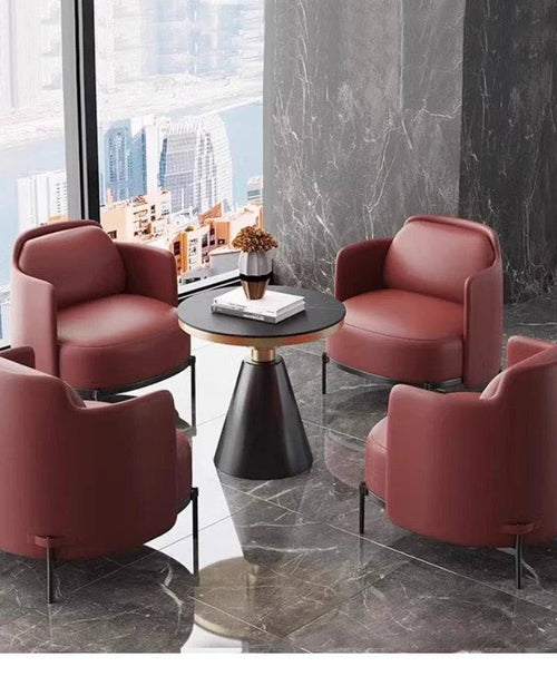 Dennis Bold Red Designer Chairs