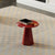 Small red DIamond accent table 