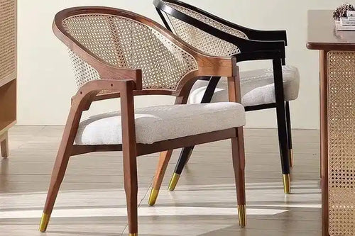 Luxury Juno rattan chair in Bangalore patio setup