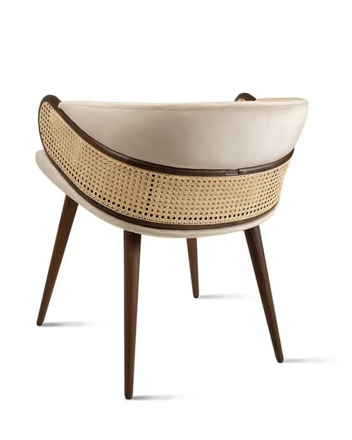 Back view of Earl dining chair
