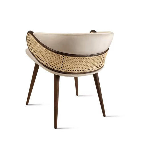 Back view of Earl dining chair