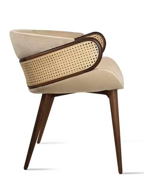 Side angle of Earl Dining Chair