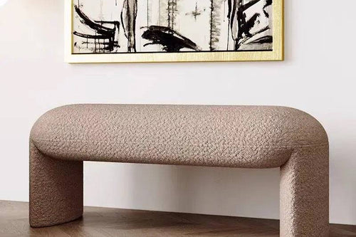 Soft Eiffel bounce pouf in modern room