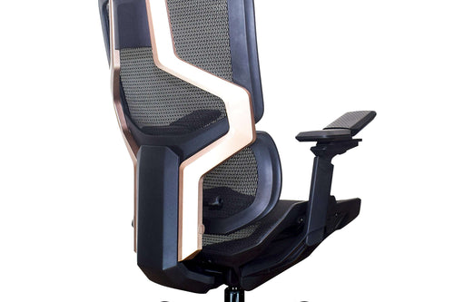 Back look of premium office chair
