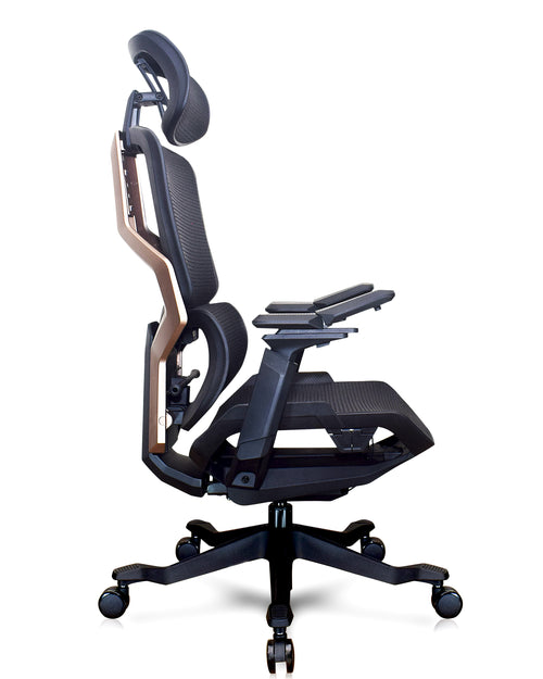 High-back adjustable premium work chair