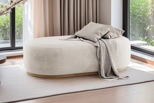 Enzo Ottoman — where classic elegance meets modern simplicity. Buy this Luxury Ottoman by Chair Collective: Luxury Furniture Store online in India. 
