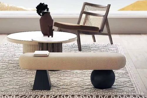 Front View of Everlyn Ottoman