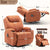 Luxury Orange Lardo premium recliner chair in Mumbai
