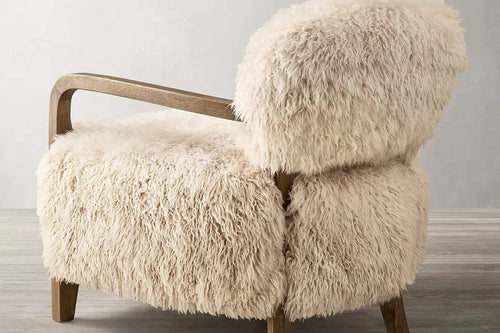 Back view of Ferris armchair 
