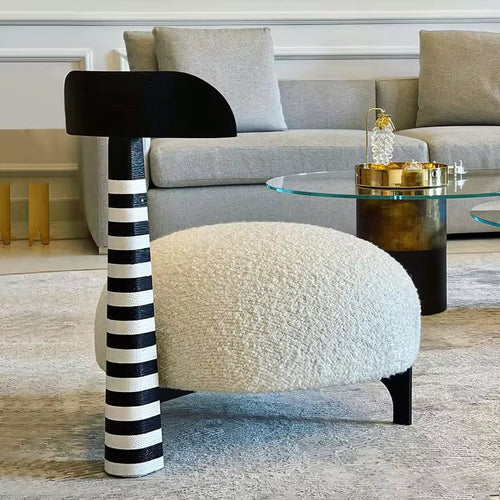 Luxury white Flamingo Accent Chair Mumbai
