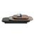 Modular rotating wooden coffee table