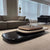 Stylish flippy table in living room