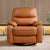 Luxury ergonomic recliner chair with soft fiber backrest