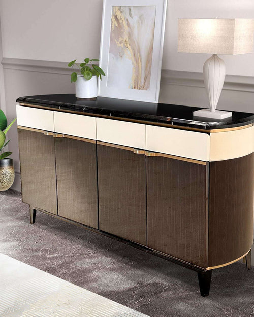 Georgio sideboard with marble top