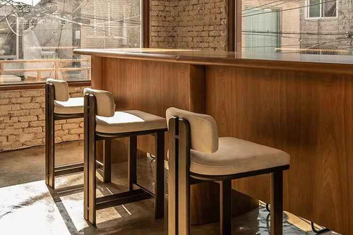 Grato Wooden Bar Chair
