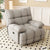 Modern recliner chair with sleek silhouette and soft cushioning
