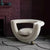 Elegant Harmony Lux lounge chair with unique curved design