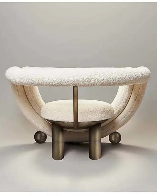 Back profile of Harmony Lux lounge chair 