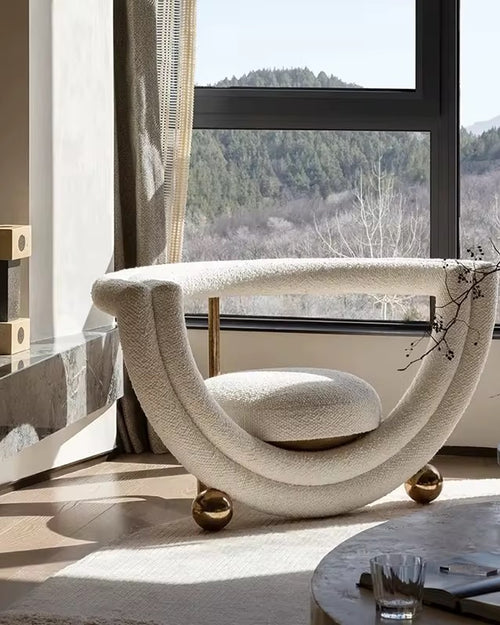 Buy this Flagship Model of Chair Collective. Every element and every curve designed to offer you style. Born to be a showstopper, explore this luxury accent chair online by chair collective