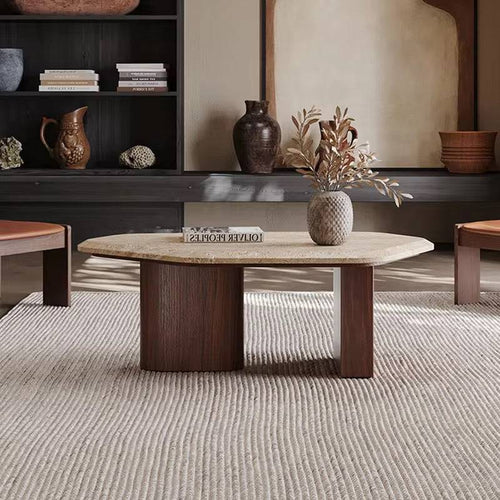 Back view of modern hawaii table